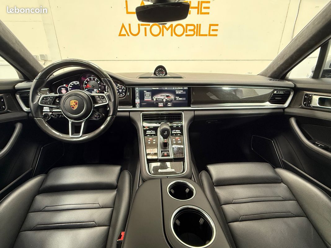 🟢Porsche Panamera 4 Sport Turismo 3.0 V6 330ch PDK / 87 178 kms / Suivi complet Porsche / Toit pano / 4 roues directrices / PASM / Pack carbone / … (image 7)