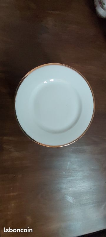 Assiettes à dessert porcelaine (image 1)