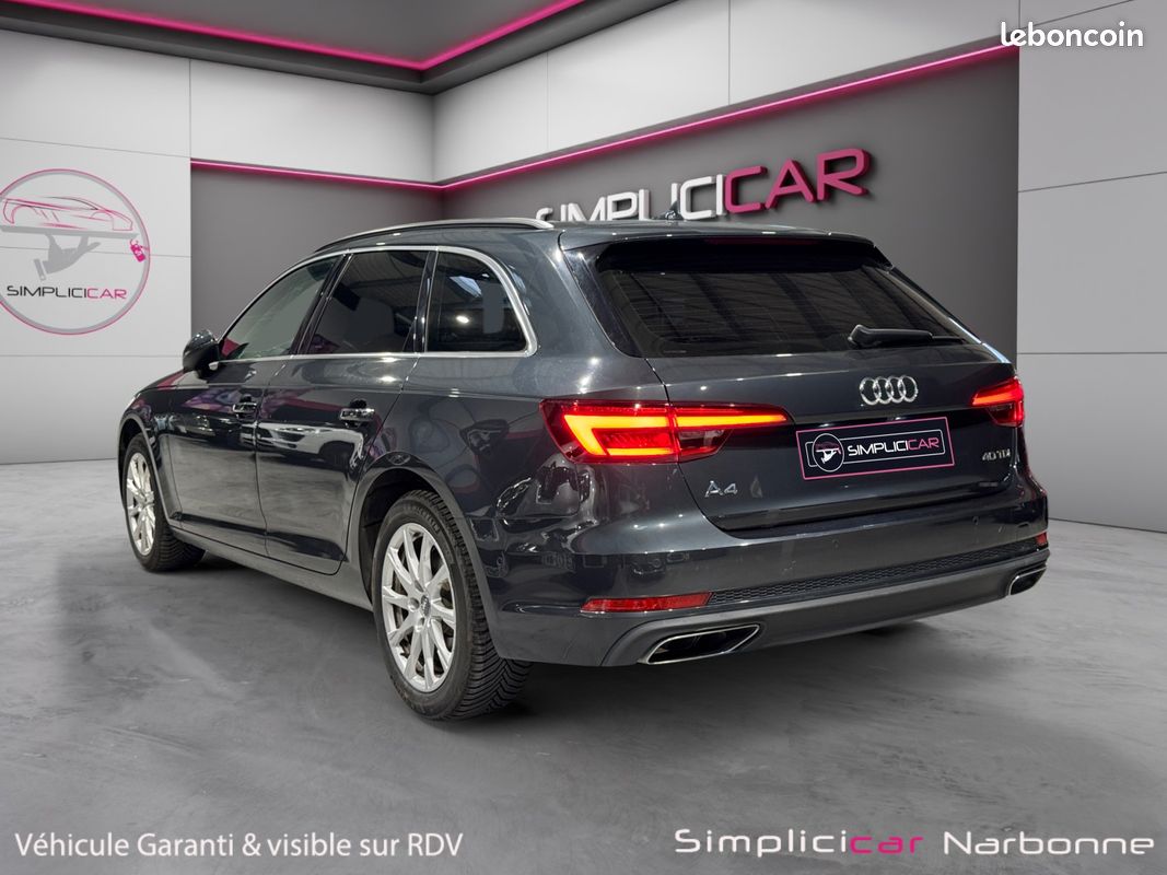 AUDI A4 AVANT 40 TDI 190ch S TRONIC BUSINESS LINE QUATTRO Garantie 12 mois Carplay Caméra de recul (image 3)