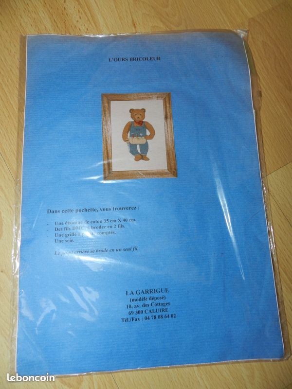 Kit broderies DMC ours (image 4)