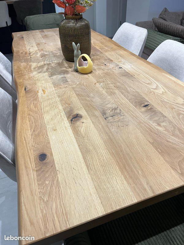 Table chêne salle à manger (image 3)