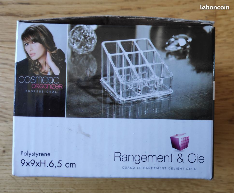 Lot de 3 boîte de rangement / organisateur de cosmétique et bijoux (image 3)