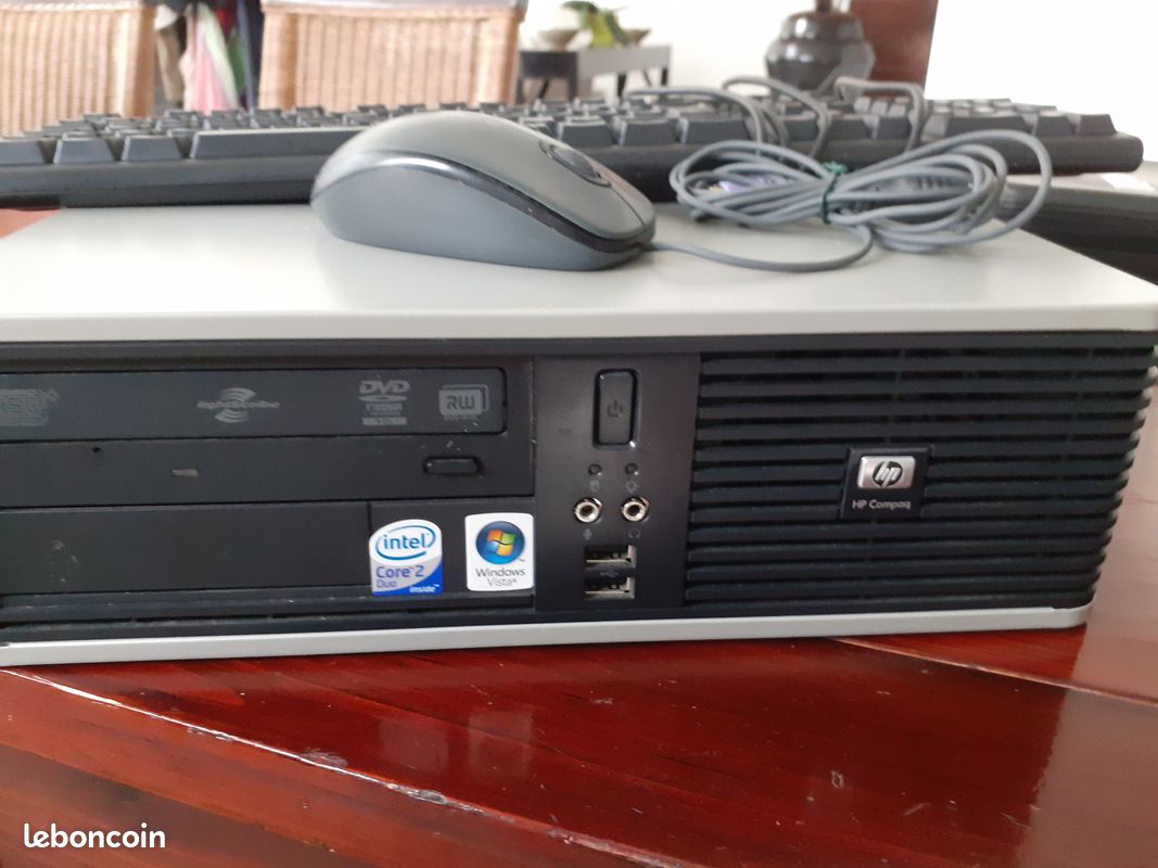 Unité centrale HP Compaq dc7800+clavier+souris (image 2)