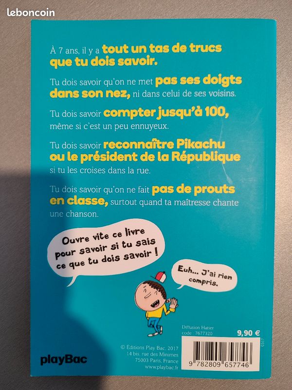 Tout ce que tu dois savoir où presque à 7 ans (image 2)