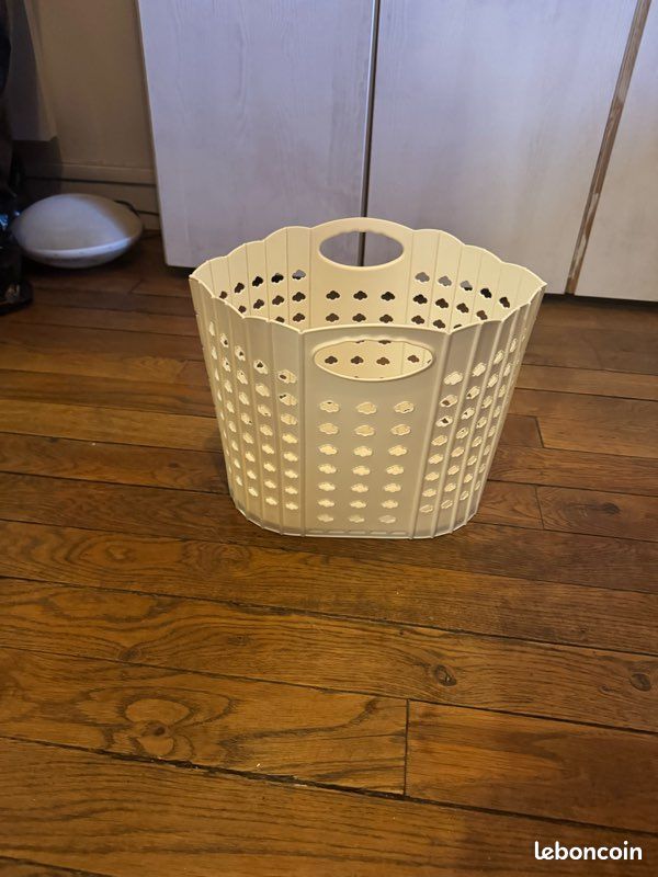 Panier de linge nuage ☁️ forme maison home jouet enfant courses déco pliable pratique petit (image 1)