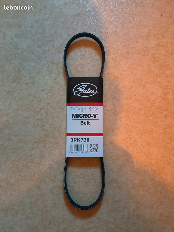 GATES Courroie Poly-V Courroie D'accessoire 5PK738
