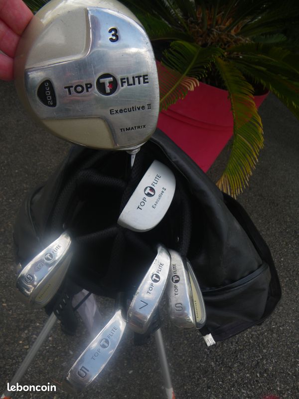 Kit DEBUTANT : sac + clubs de golf (image 1)