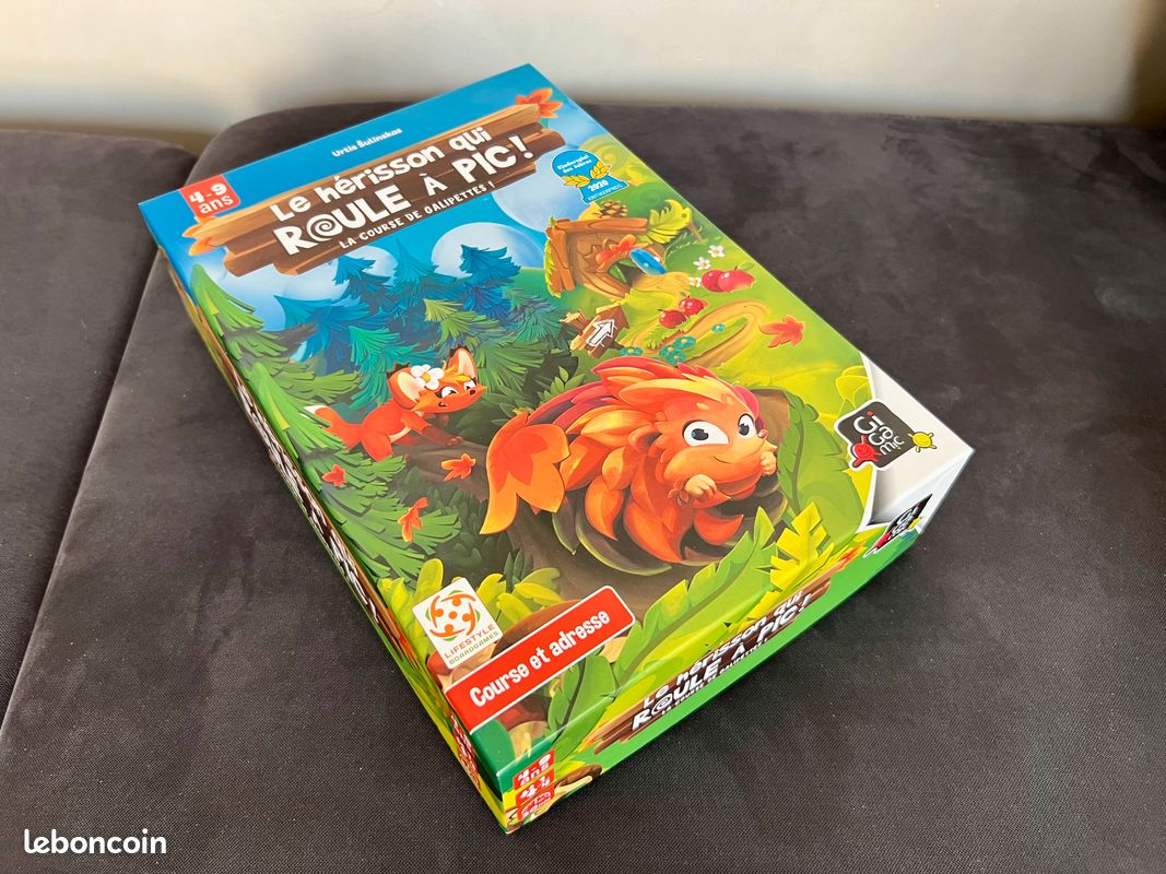 Jeu primé 4–9 ans : Le Hérisson qui Roule à Pic (image 1)