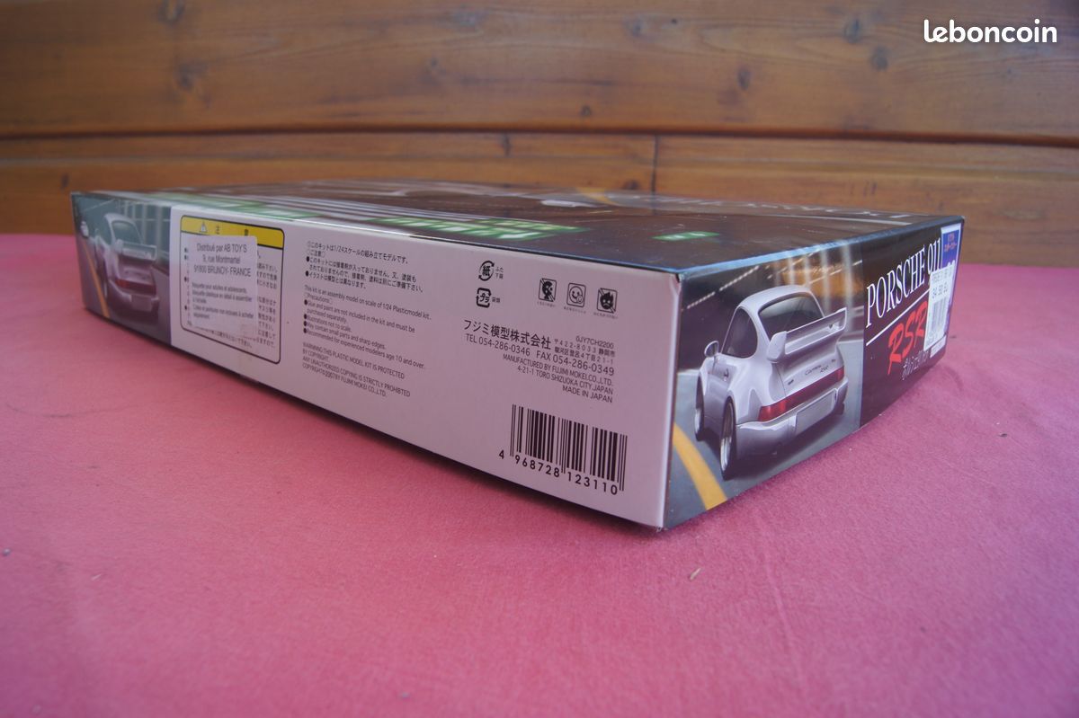Maquette modèle réduit FUJIMI 1/24 PORSCHE 911 Carrera Cup '93 PIONEER - Modélisme