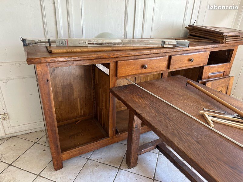 Vends Mobilier table banc buffet bas (image 3)