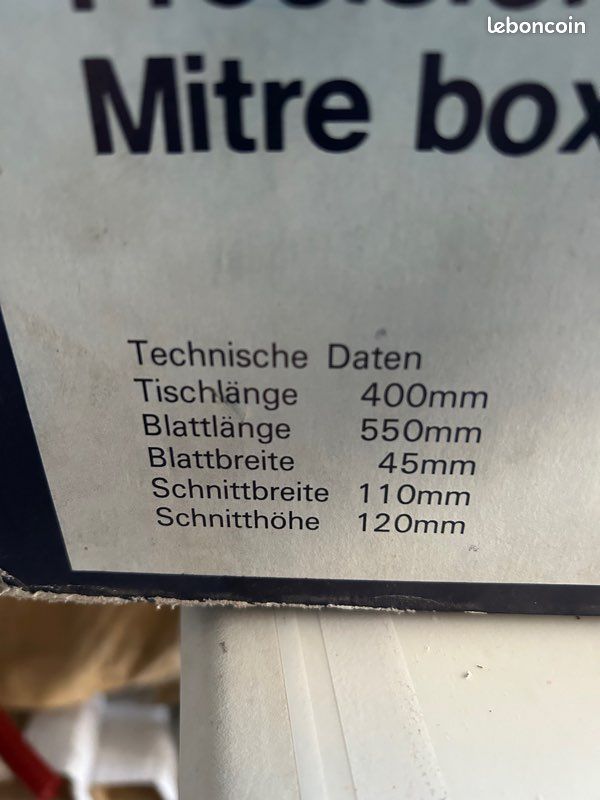Scie à onglet de précision (image 2)