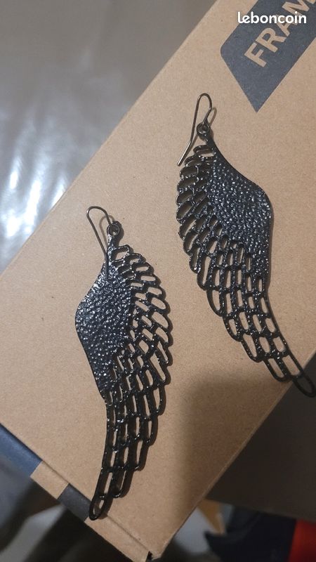 Boucles d'oreilles ailes (image 2)