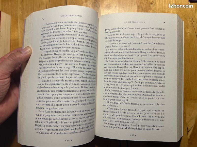 5 livres Harry Potter - édition Galimar (image 3)
