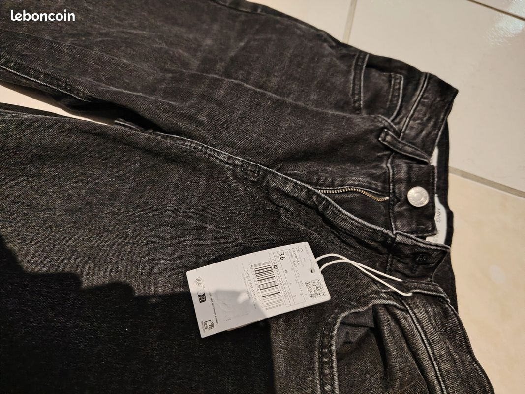 Jean Mom Mango Neuf étiqueté (image 3)