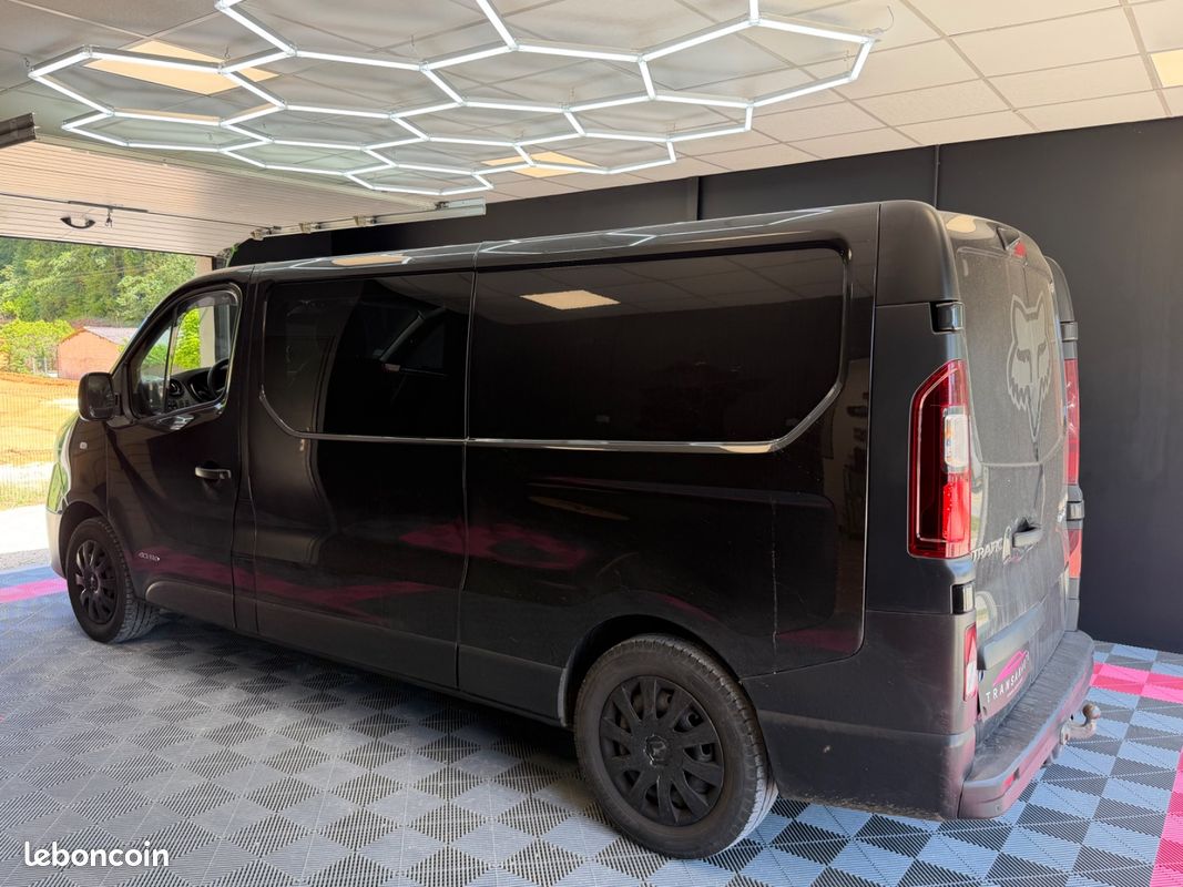 RENAULT TRAFIC CABINE APPROFONDIE L2H1 1200 KG DCI 140 CONFORT/Entretien Complet / Turbo neuf (image 11)