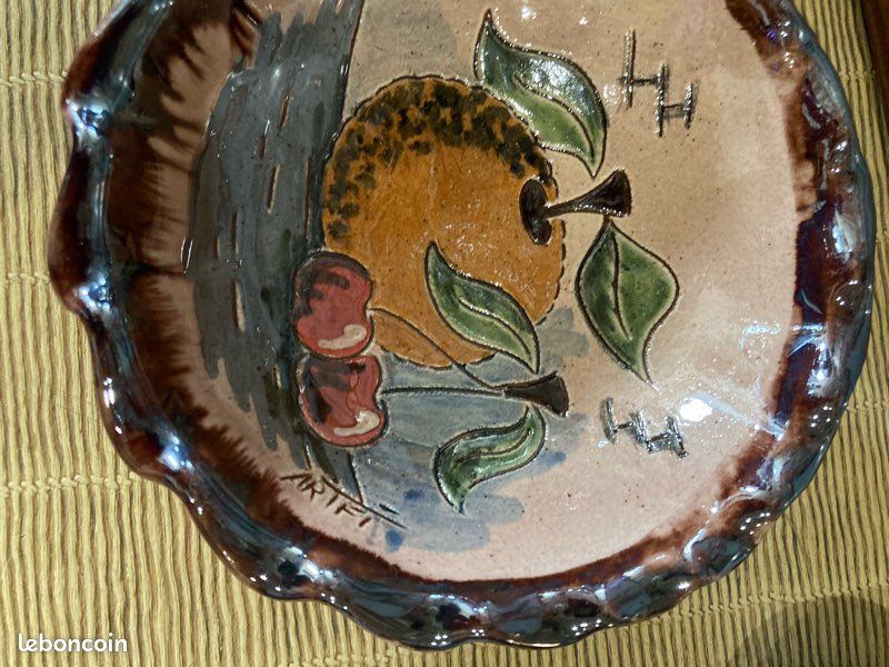 Coupe à fruits signé artfi vintage (image 4)