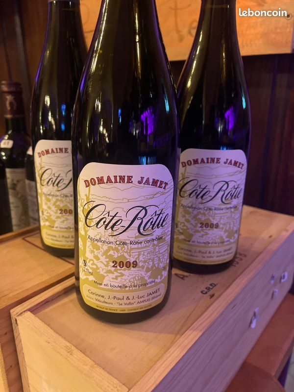 Côte rôtie domaine jamet 2009 lot de 3 bouteilles (image 2)