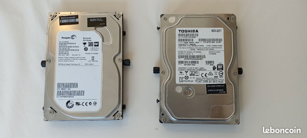 Pièces Détachées de PC GAMER ( RX 570, 600W, BeQuiet, HDD ) (image 7)