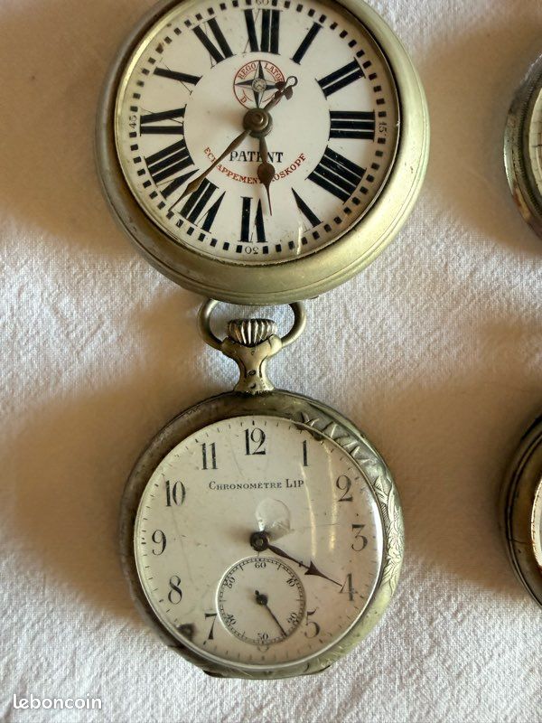 Lot montres anciennes, goussets, Art Déco (image 13)