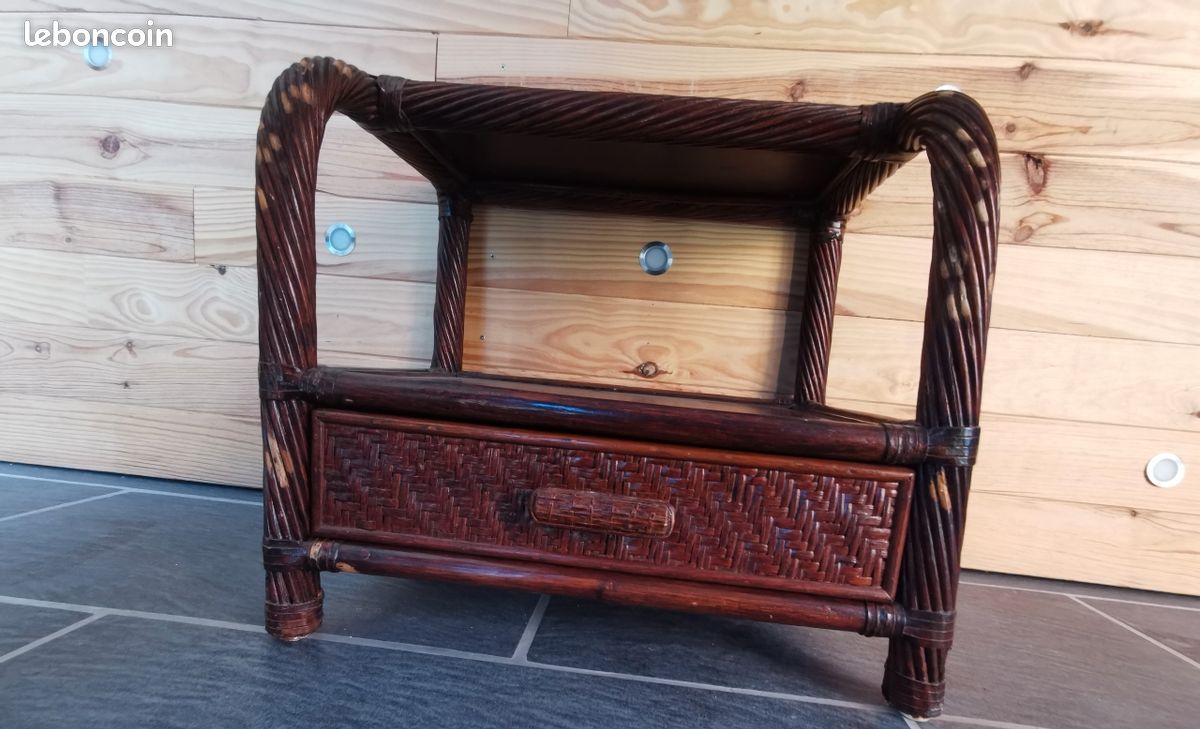 Console en rotin (image 4)