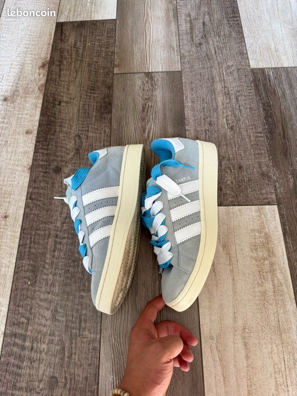 Adidas Campus 00s Bleu Ciel / Blanc – Taille 43⅓ (image 3)