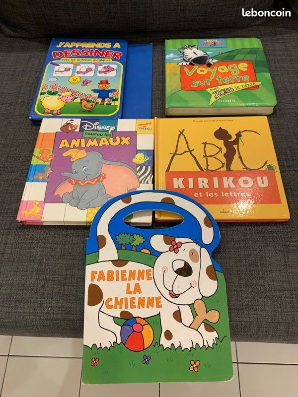 Lot 5 livres éveil (image 1)