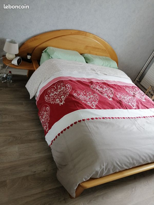 Lit + Sommier + Matelas (image 9)