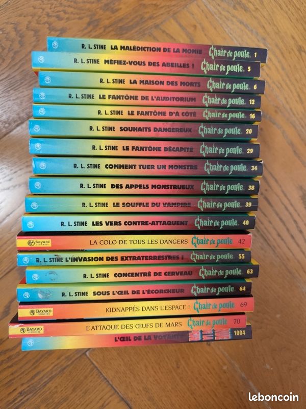Lot de 18 livres "Chair de poule" (image 1)