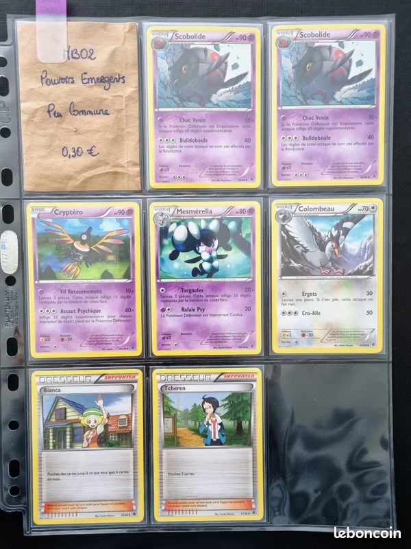 Cartes Pokémon Pouvoirs Émergents NB02 — FR (image 1)