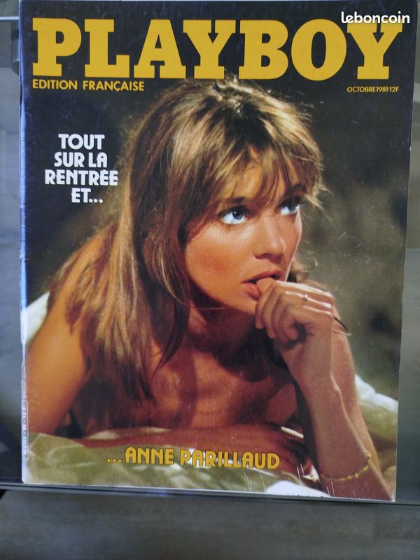 Magazine PLAYBOY N° 95 octobre 1981 ANNE PARILLAUD TBE (image 3)