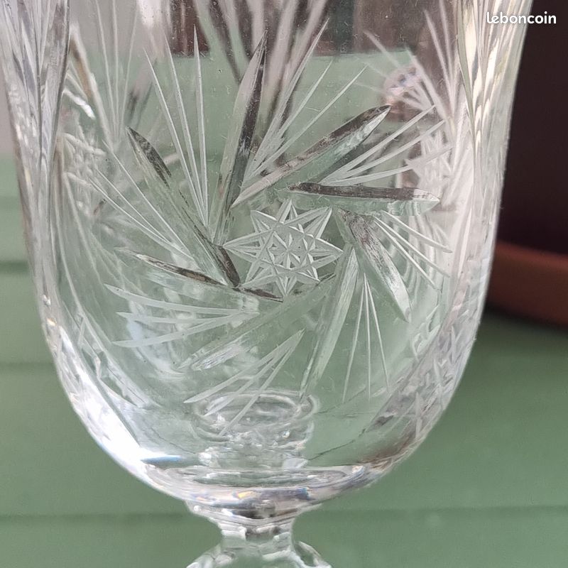 Verres à pieds cristal (image 9)