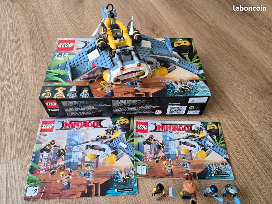 Lego Set Lego70609 Lego 70609 Ninjago Le Bombardier Raie Jeux Jouets