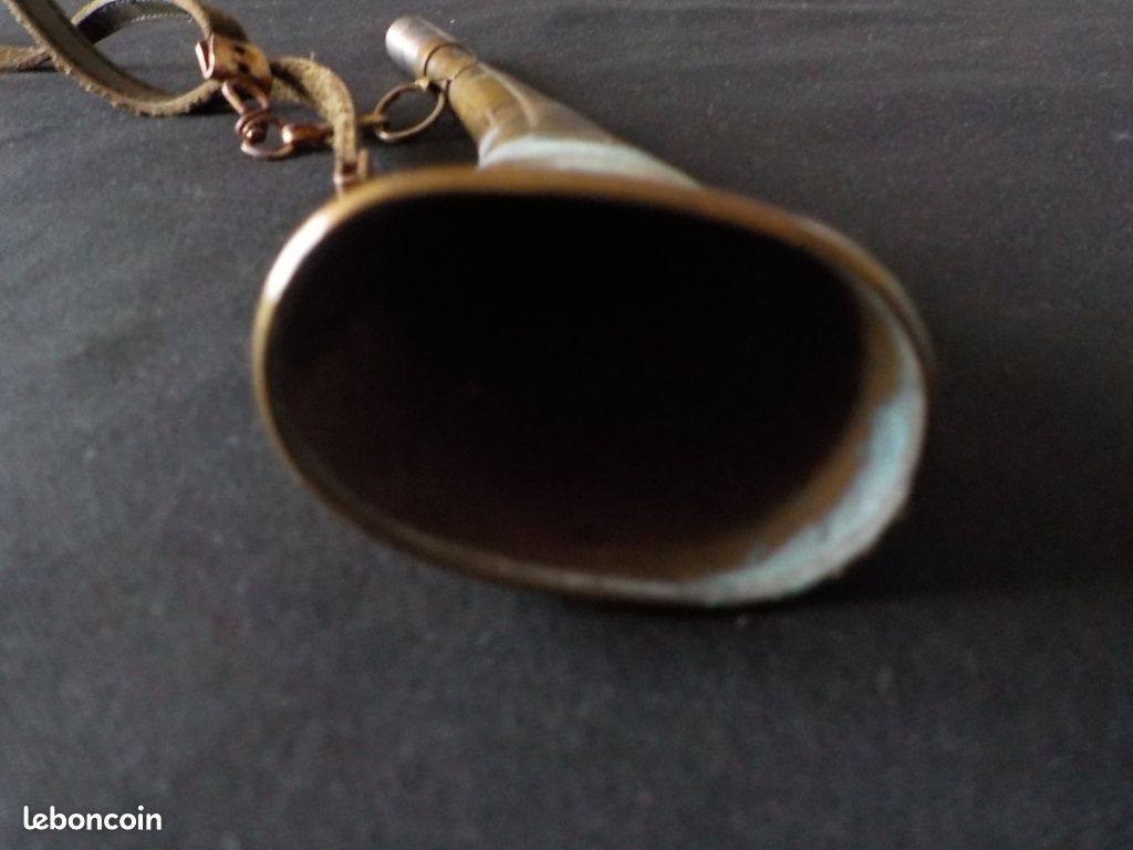 Corne D’Appel De Chasse En Laiton – Instrument Traditionnel – Occasion