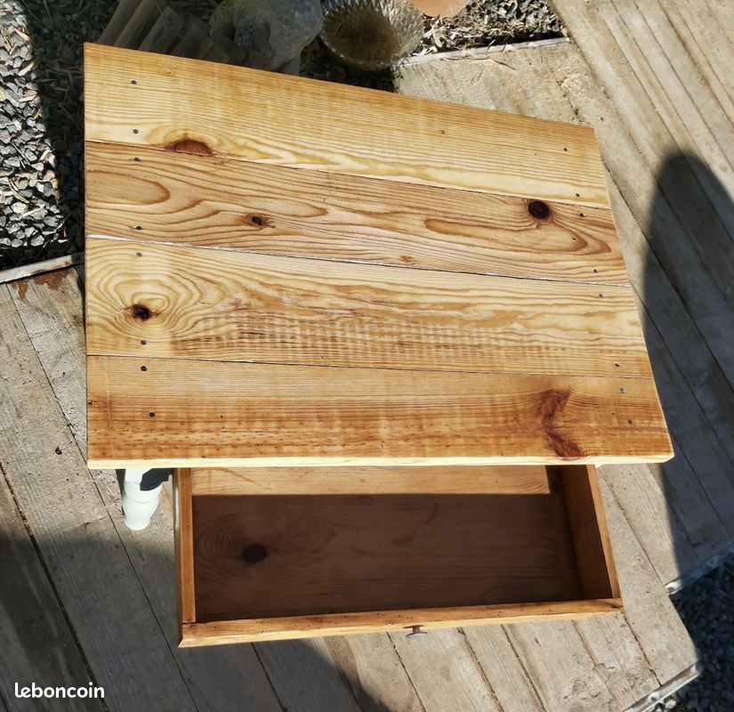 Table basse campagne chic (image 3)