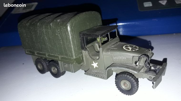 DINKY TOYS, Camión GMC Baché Americano Militar Top Versión N2