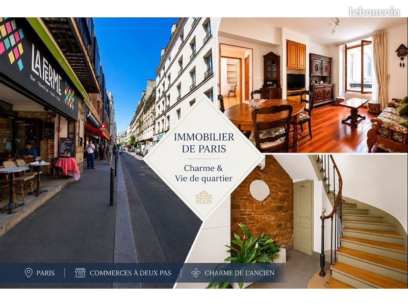 Appartement 3 pièces 53 m² · à Paris · 53 m² · 472 000 €
