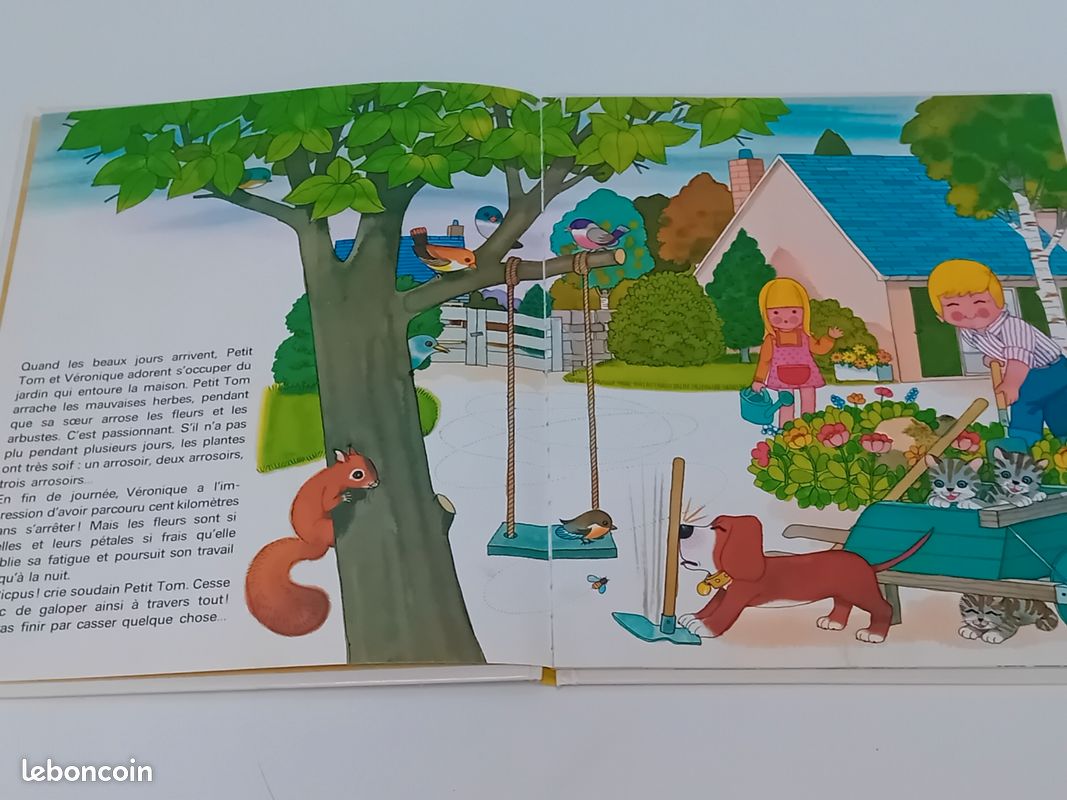 Petit Tom et son amie l’abeille – Casterman 1971 – vintage Alain Grée (image 4)