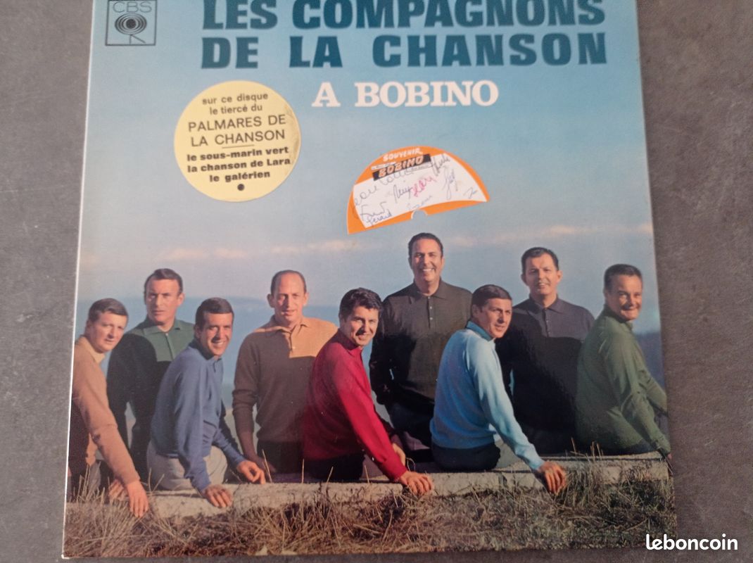 1 vinyle "COMPAGNONS DE LA CHANSON" (image 1)