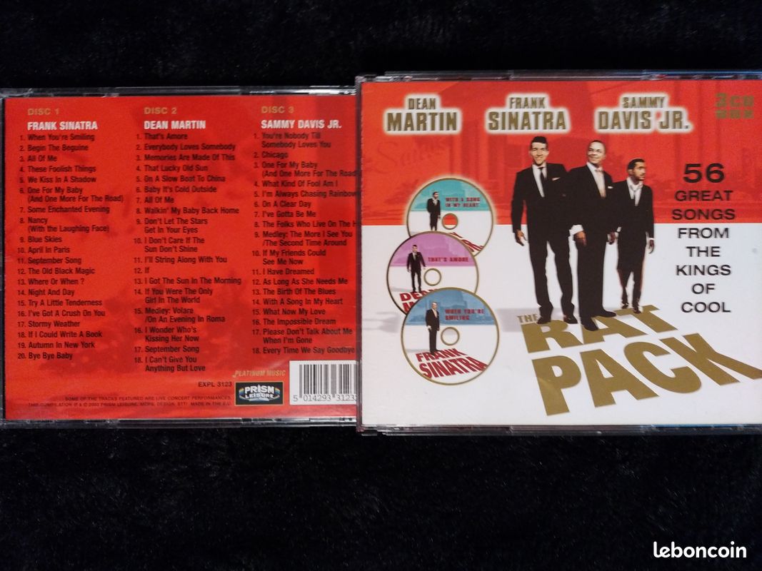 Great Songs From The Kings Of Cool - Dean Martin Frank Sinatra Sammy Davis jr - the RAT PACK (image 2)
