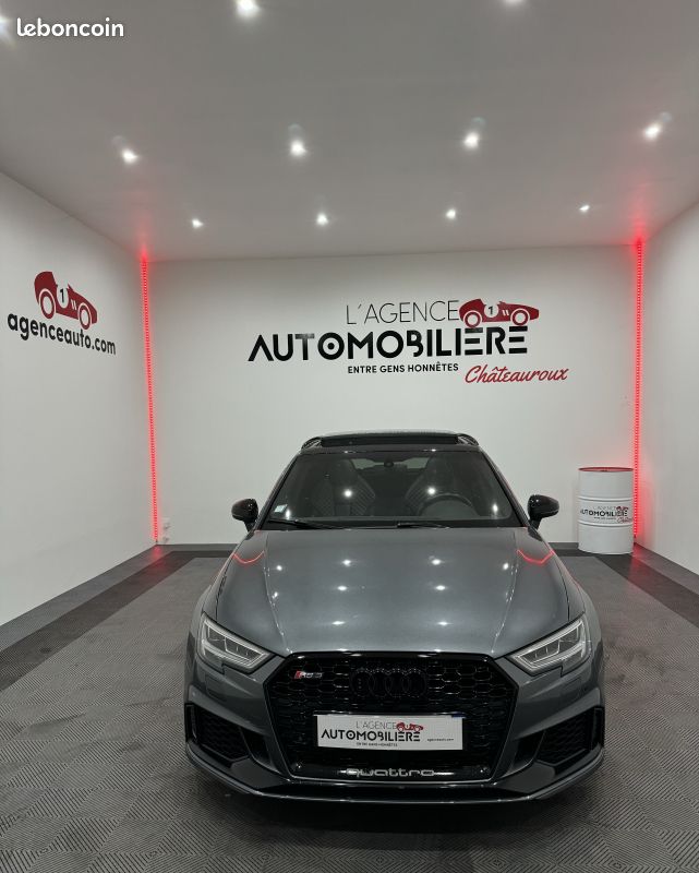 Audi rs3 daza sportback ph2 8v2 2.5 tfsi 400cv s-tronic 7 quattro sieges rs electriques chauf/toit ouv/keyless/gps/multimedia/bluetooth/bang&olufsen/vente a pro (image 2)