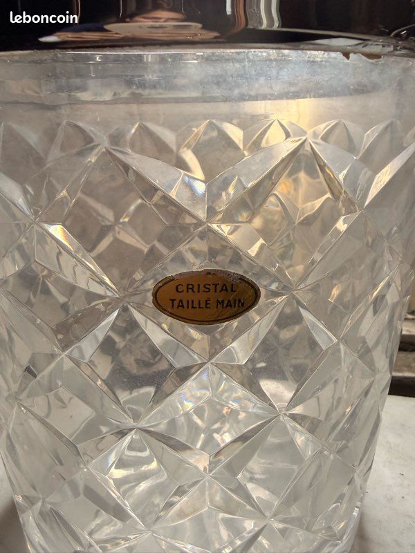 Seau à champagne cristal (image 2)