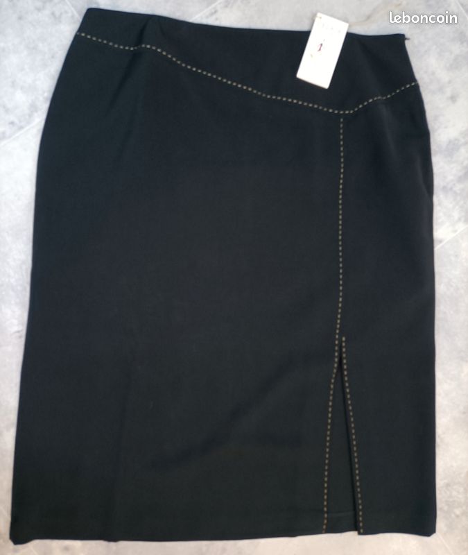 Jupe Femme Celaia Taille 46 - Coupe A-line, Multicolore, En Polyester