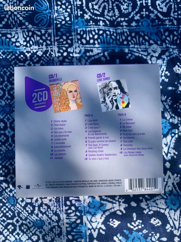 2 CD de Vanessa Paradis (image 2)