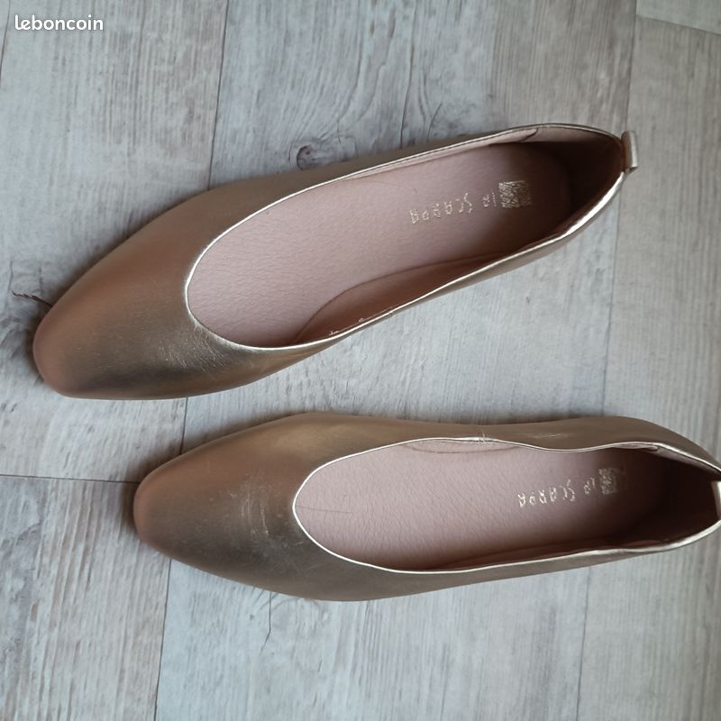 Ballerines dorées La Scarpa 36 (image 1)