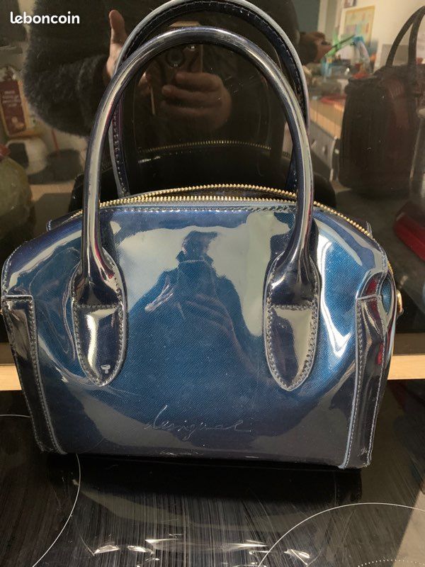 Sac à main bleu (image 4)
