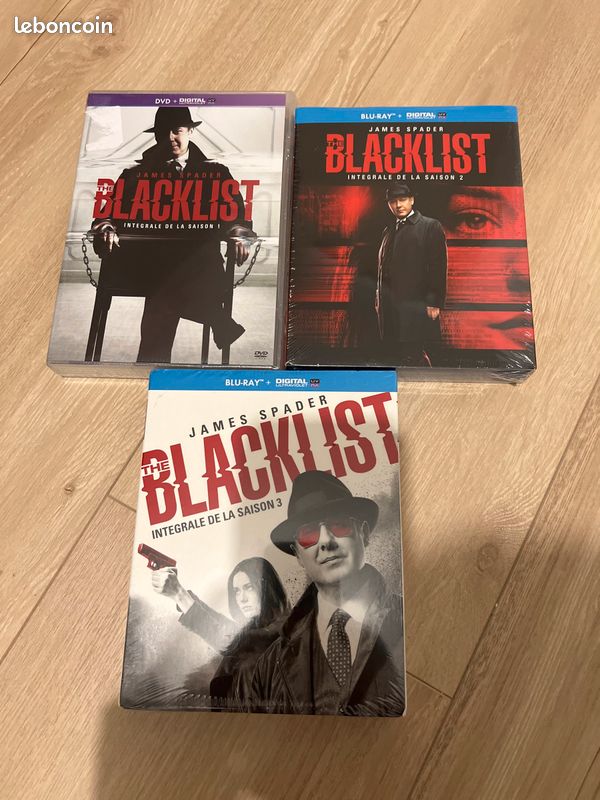 DVD Blu-ray The Blacklist sous blister S 1 2 3 - DVD - Films