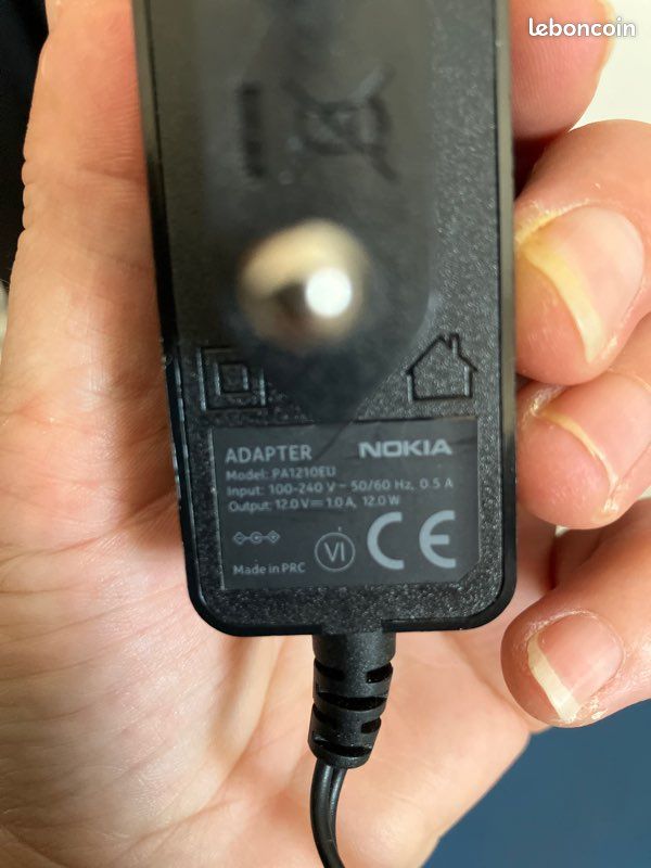 Adaptateur secteur 12v décodeur Nokia (image 4)
