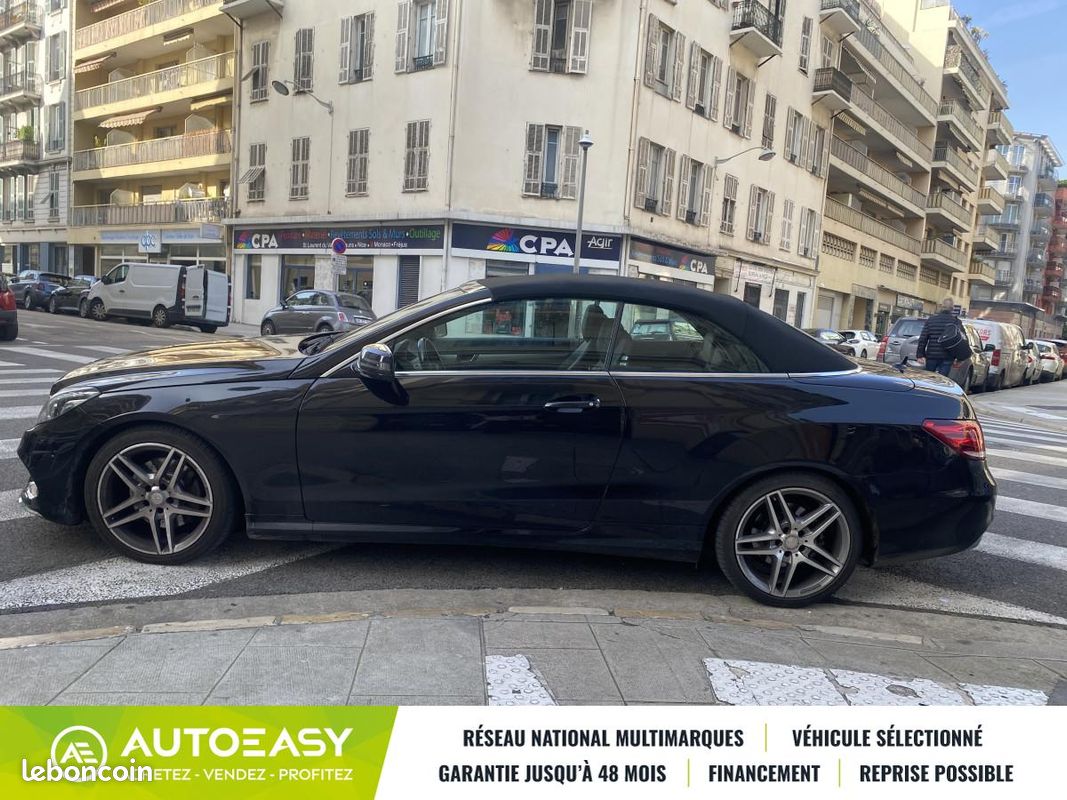 Mercedes CLASSE E CABRIOLET 220 D 2.1 CDi 16V 9G-TRONIC BlueTEC 170 CH (image 11)