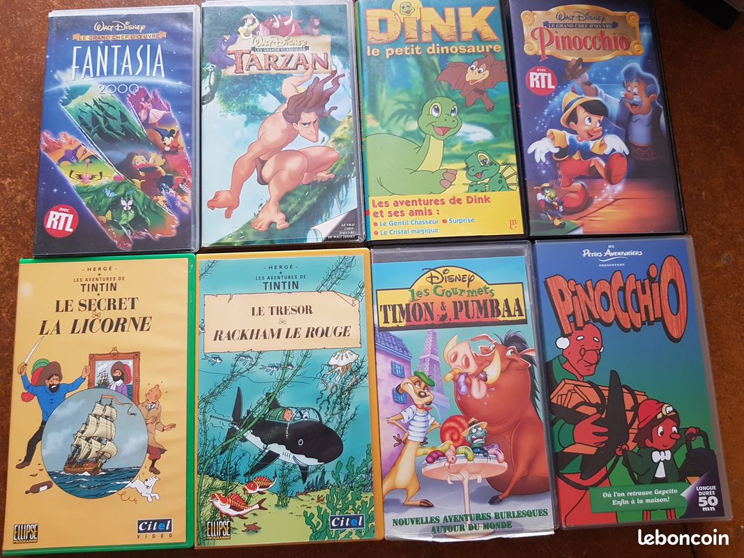 Cassettes VHS 1 euro l'unité (image 1)