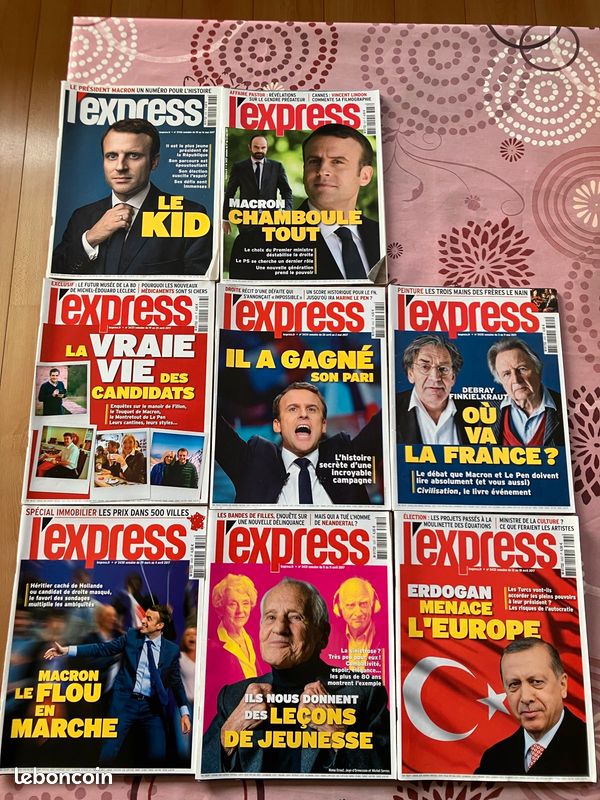 Magazines l’express avril/mai 2017 (image 1)